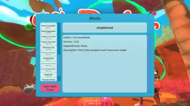 My Very Simple Mod (Using FrostWiki)