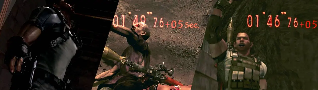 Resident evil 5 - Modification of the character and more