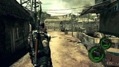 Resident Evil 5 Gold Edition - Mod Jack Krauser RE4 (Chris S.T.A.R.S.) 