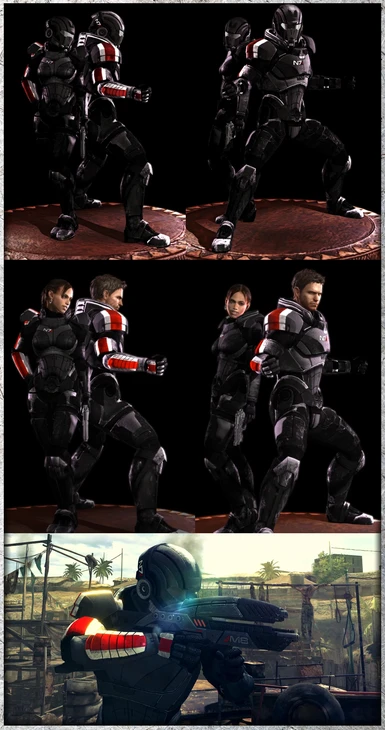 Mass Effect N7 Suit and M-8 Avenger