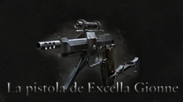 La pistola de Excella Gionne