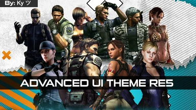 Advanced UI Theme Resident Evil 5