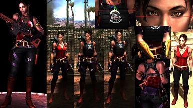 Sheva BSAA Red and Black