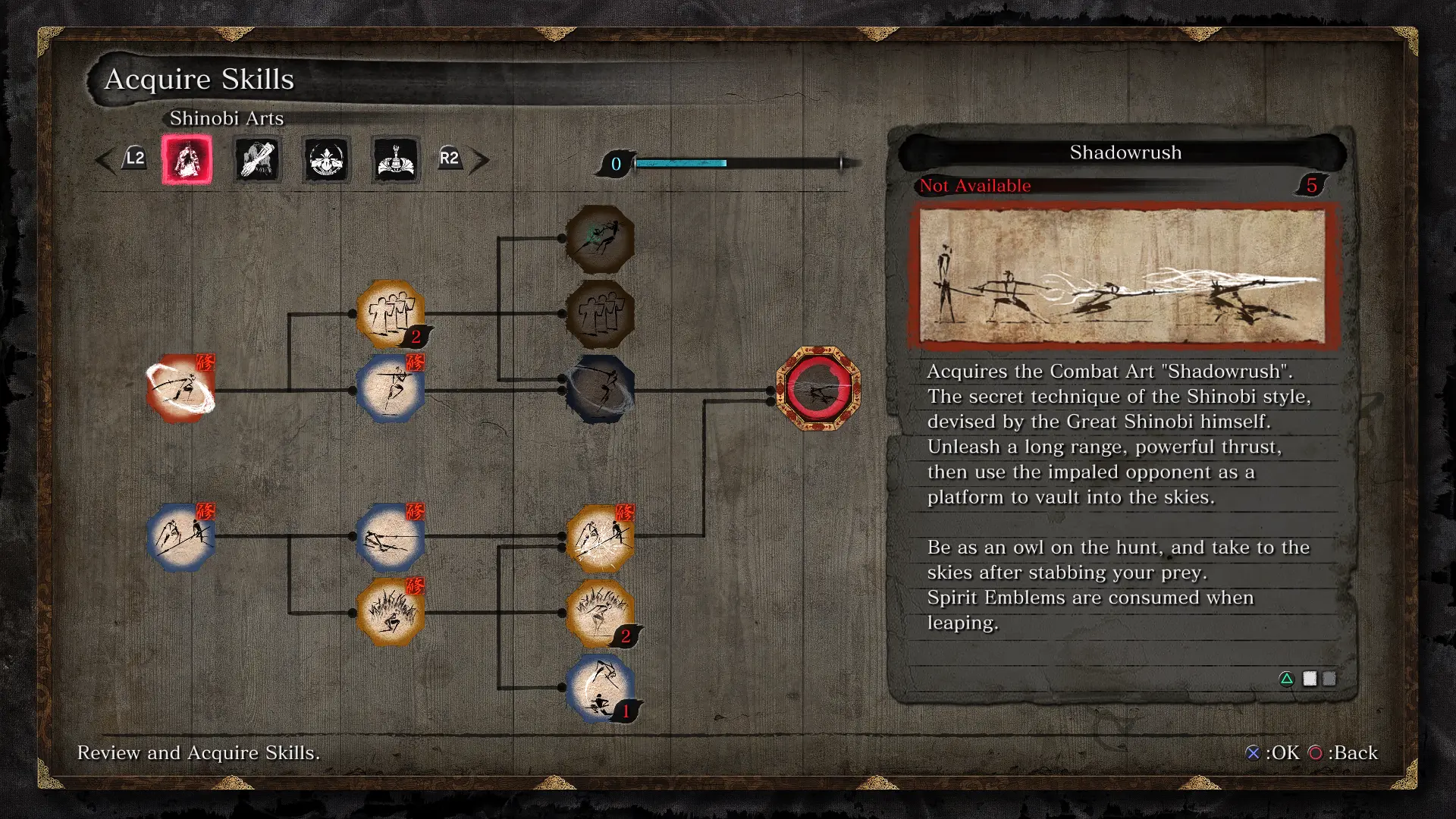 Sekiro Skill Progression Overhaul at Sekiro: Shadows Die Twice Nexus ...