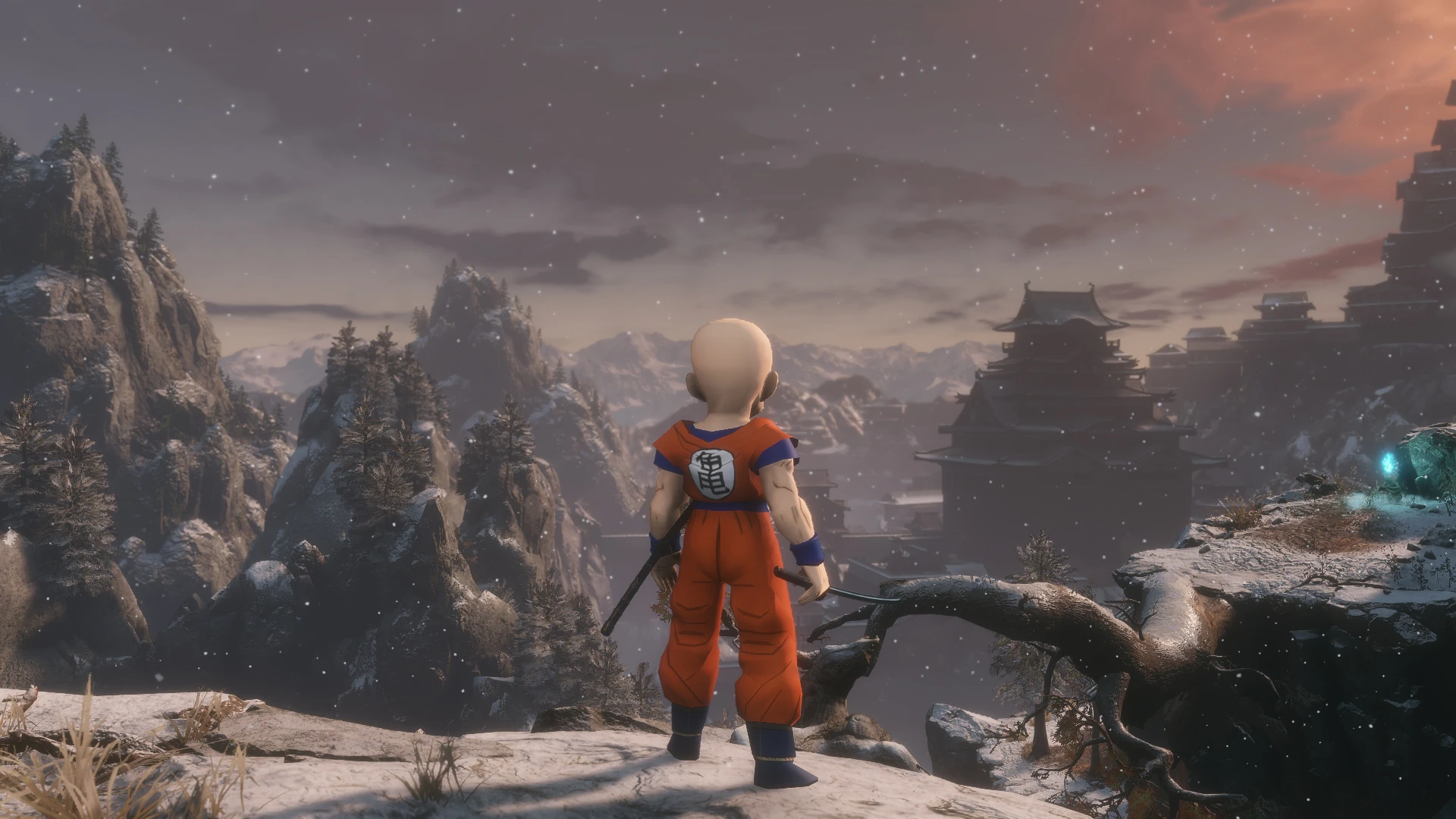Puestos a morir, qué mejor personaje que Krillin para jugar a Sekiro: Shadows Die Twice