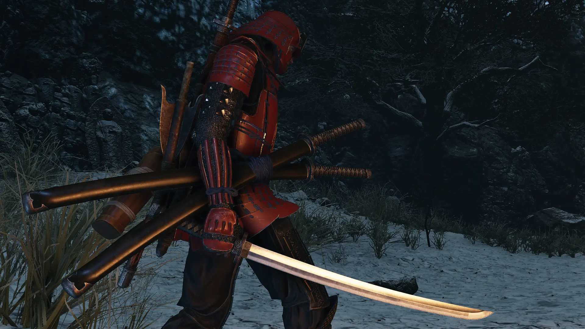 Red Guard Armor Set At Sekiro Shadows Die Twice Nexus Mods And Community   526 1578435444 1373923822 