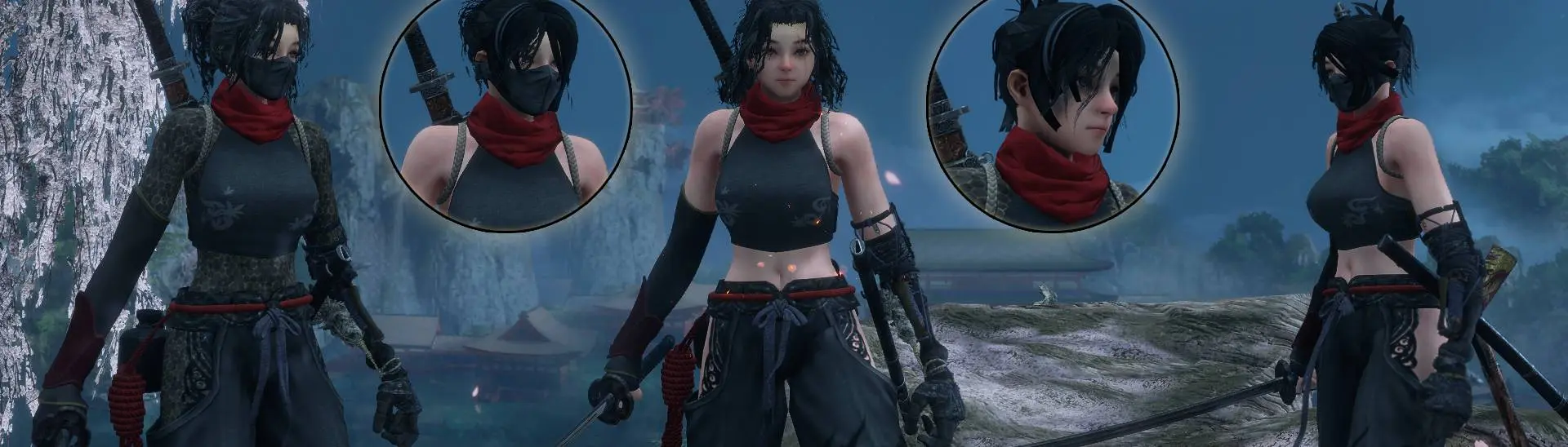 Ayame Summer Edition (Kunoichi)-voiced Female-replacer (with physics and  Blood-FX) at Sekiro: Shadows Die Twice Nexus - Mods and community