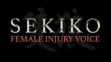 Sekiko - Female Kunoichi Gameplay Injury Sounds