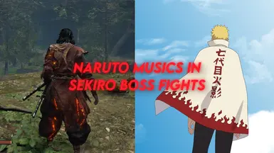 NARUTO MUSIC IN SEKIRO BOSS FIGHTS