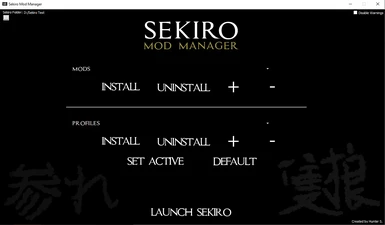 Sekiro Mod Manager