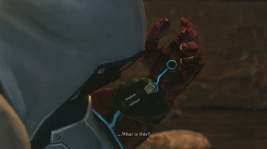Spider - Man's smaller hand