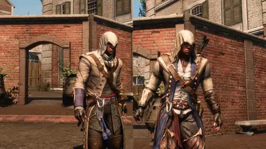 AC Liberation Playable Connor With Achilles Outfit