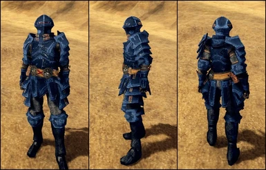 Alternate Blue Sand Armor Visuals