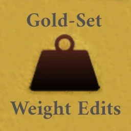 Gold-Set weight edits