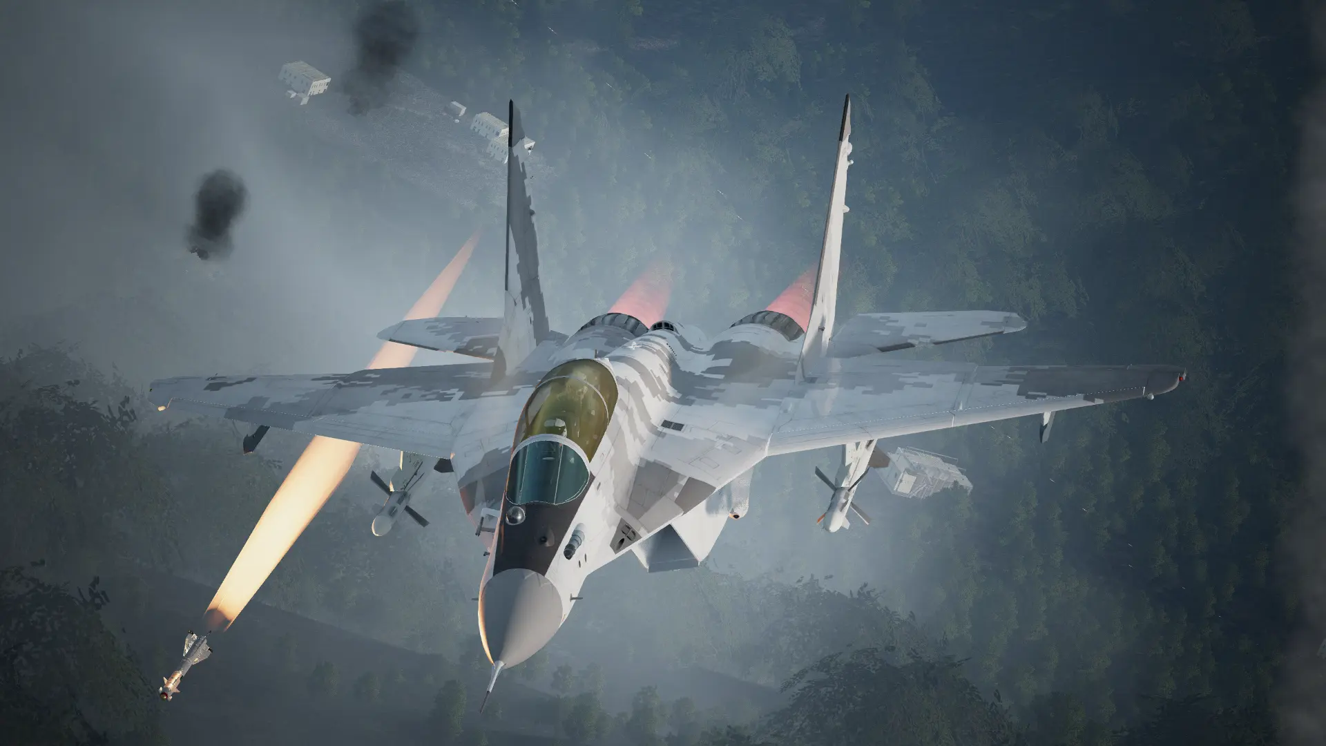 MiG-35D Super Fulcrum - Digital Camouflage at Ace Combat 7: Skies ...