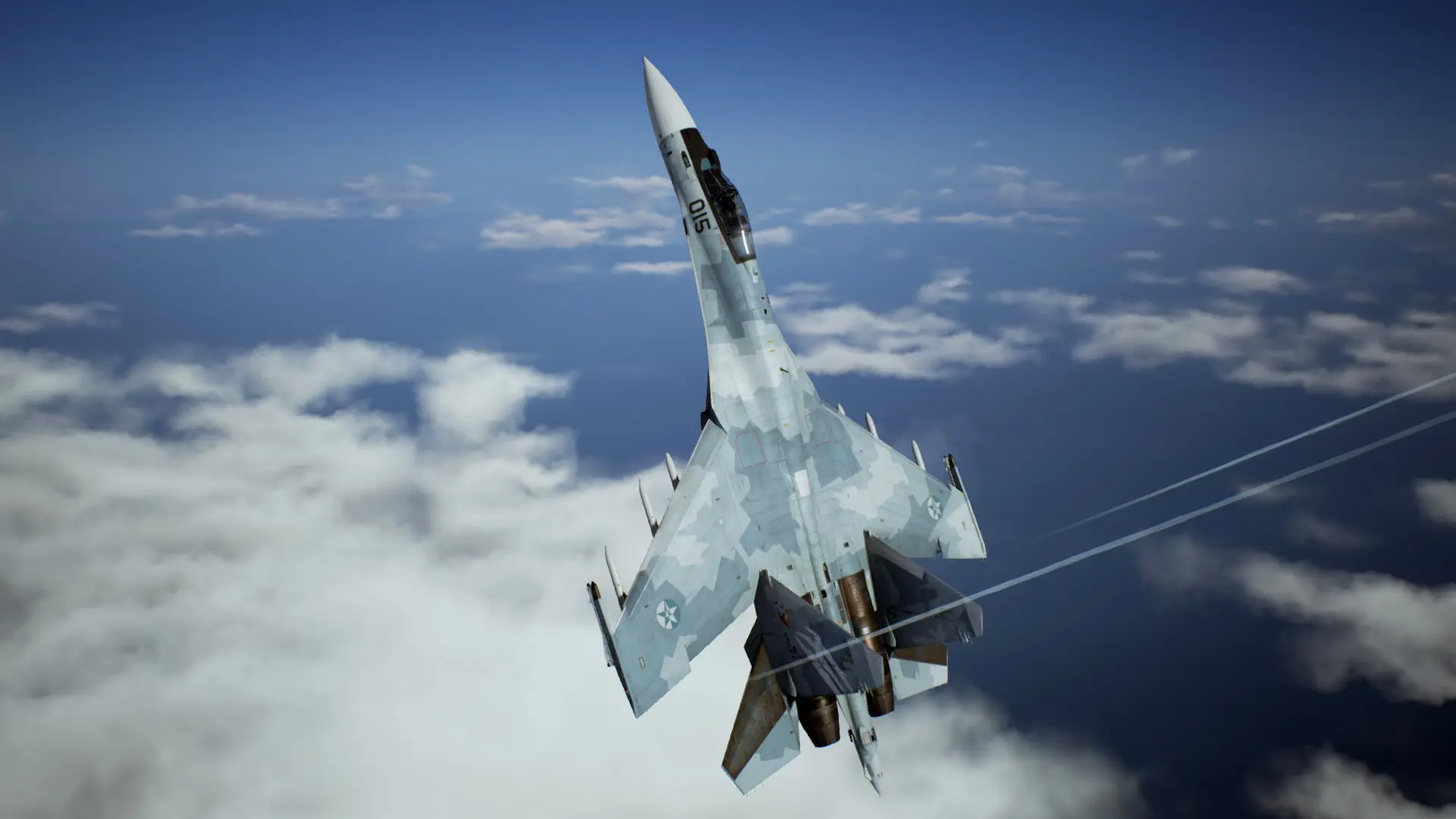 Su-35S Flanker -Sea Splinter- at Ace Combat 7: Skies Unknown Nexus ...