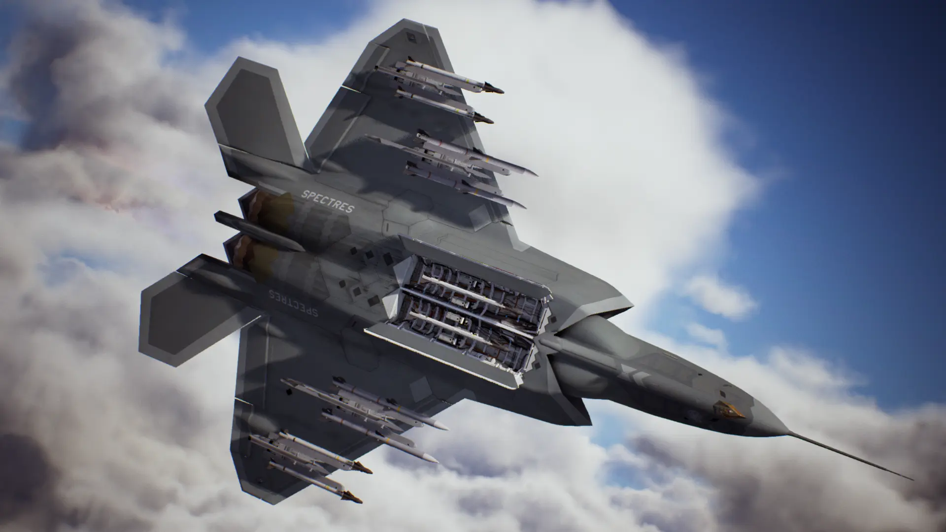 Fa-22c Raptor Plus (skin Slot Weapons Swap And Addon) At Ace Combat 7 