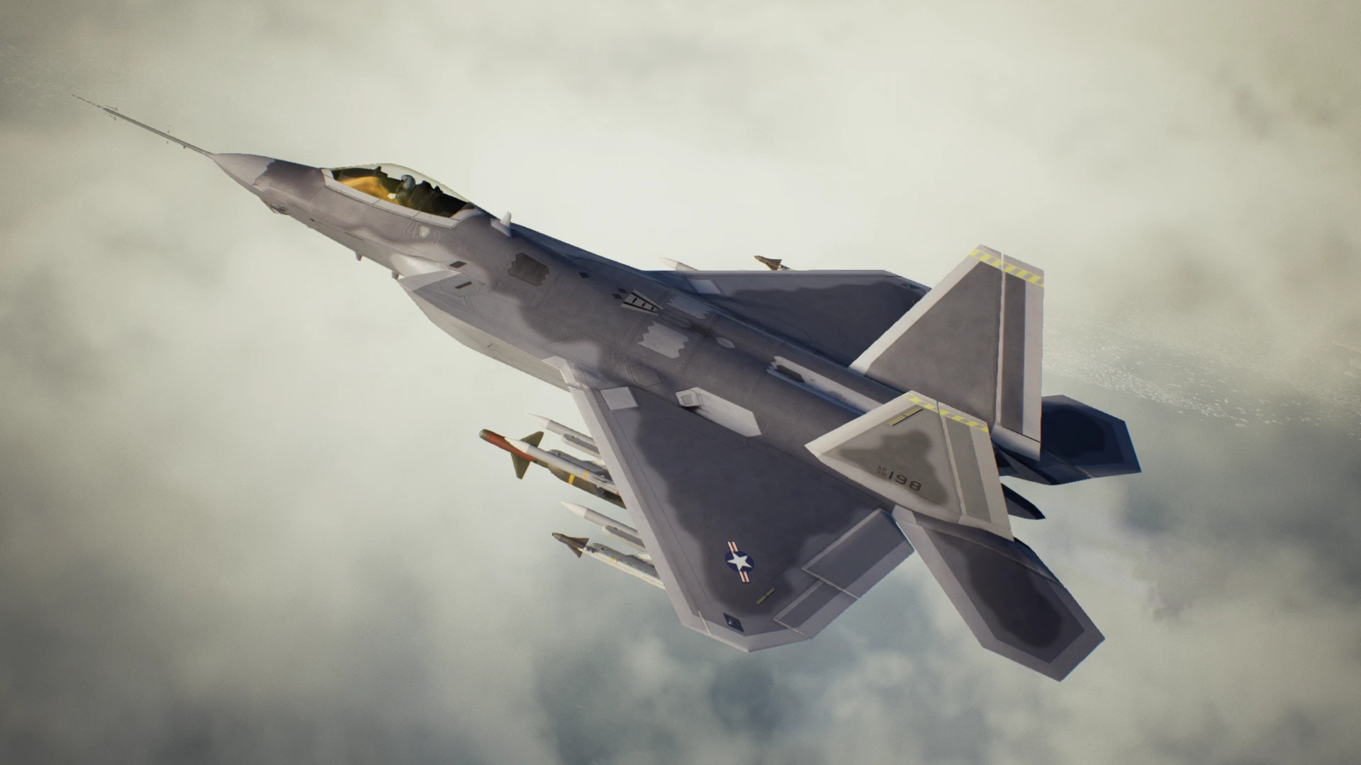 FA-22C Raptor Plus (Skin Slot Weapons Swap and Addon) at Ace Combat 7 ...