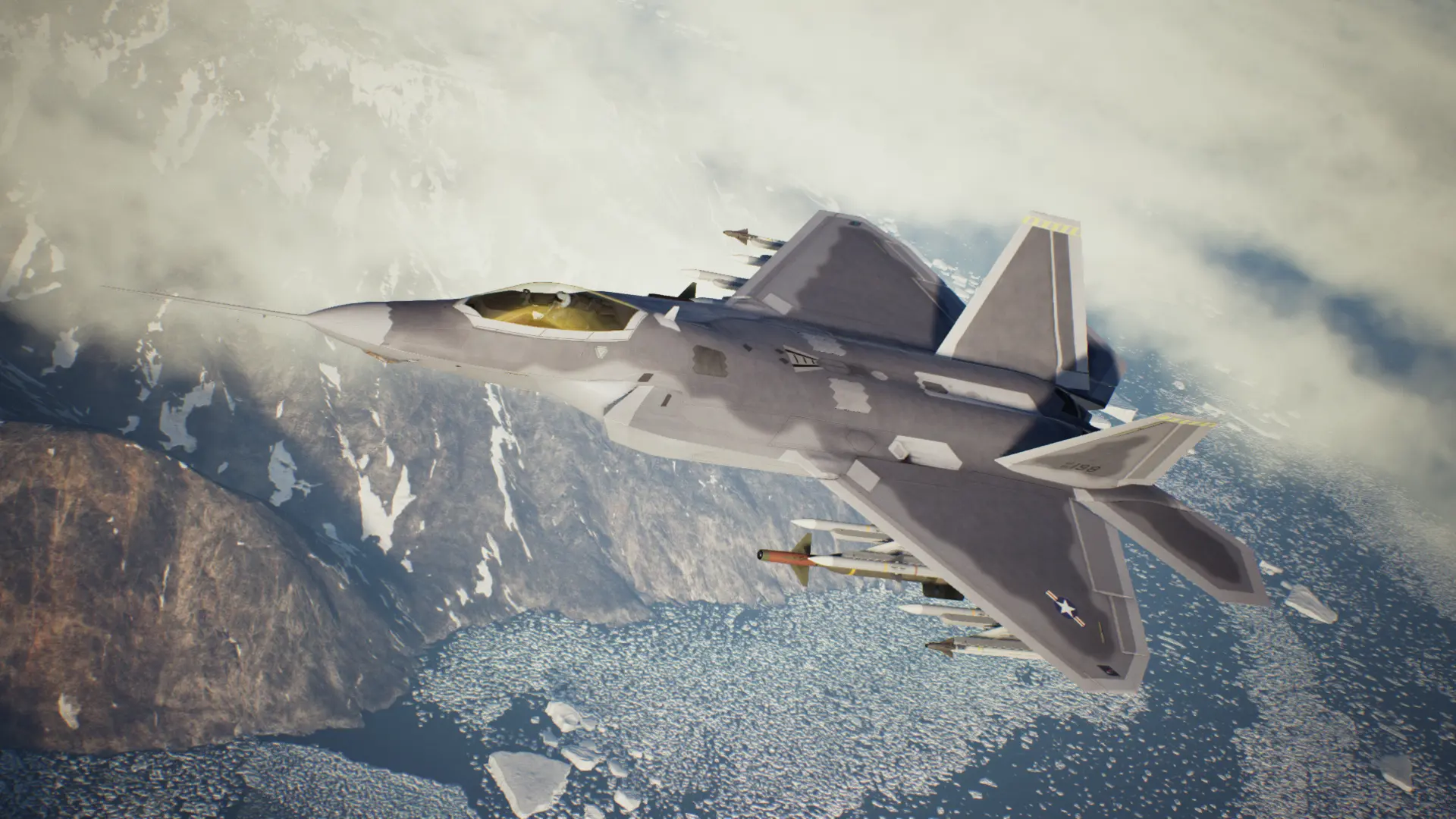 FA-22C Raptor Plus (Skin Slot Weapons Swap and Addon) at Ace Combat 7 ...