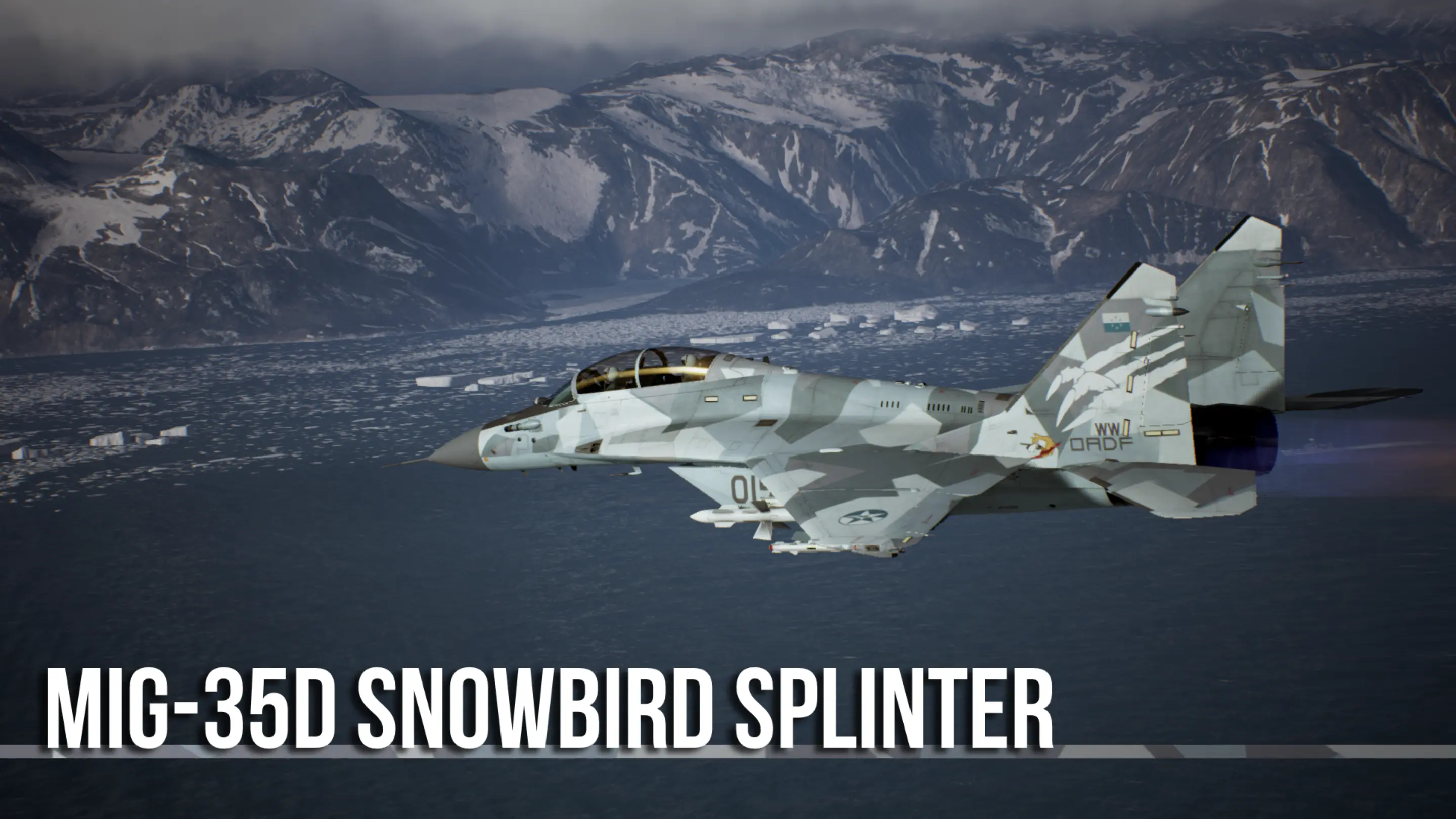 MiG-35D -Snowbird Splinter- at Ace Combat 7: Skies Unknown Nexus - Mods ...