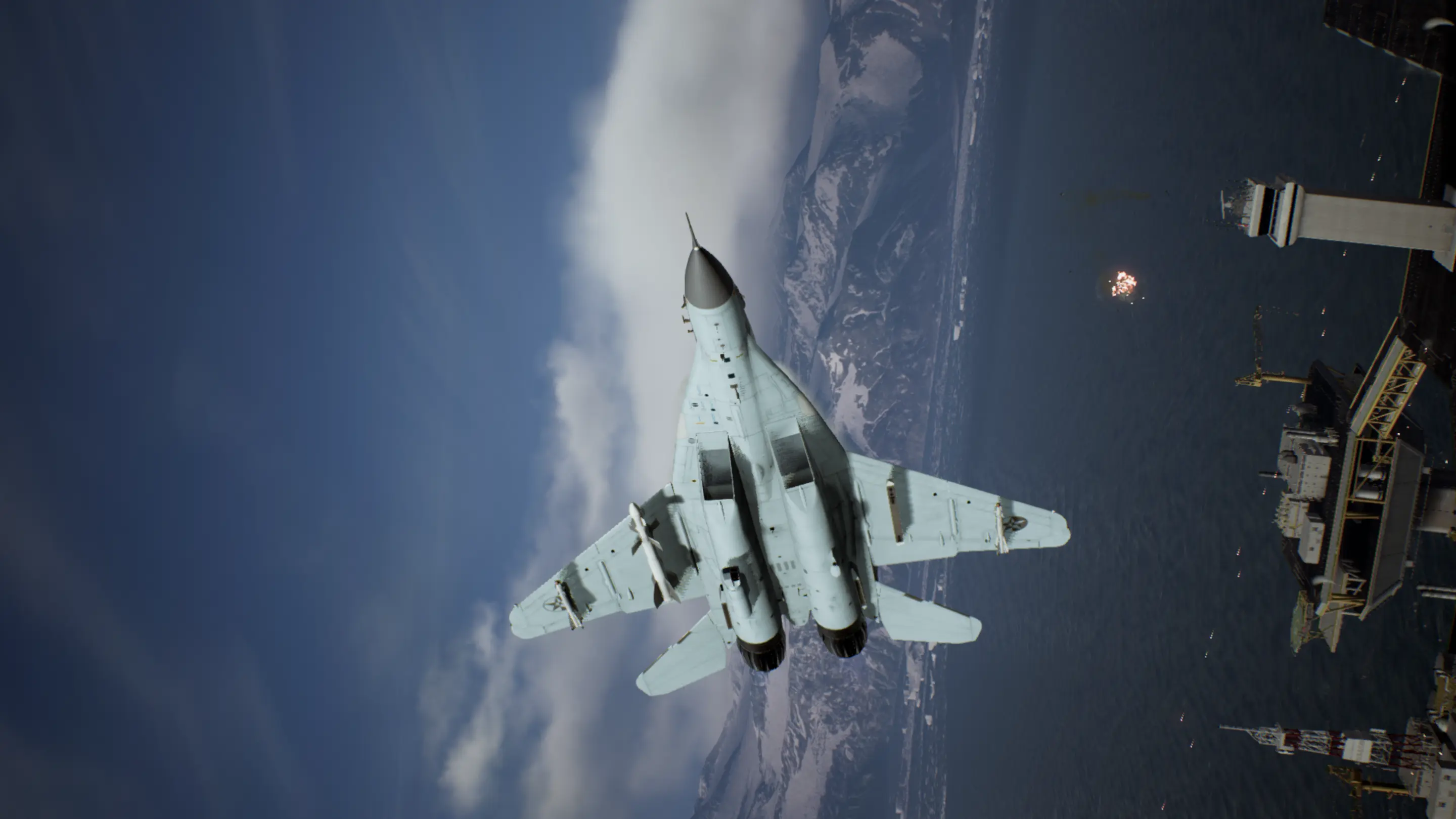 MiG-35D -Snowbird Splinter- at Ace Combat 7: Skies Unknown Nexus - Mods ...