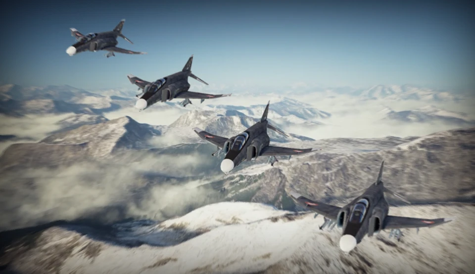 F-4e -sol Squadron- At Ace Combat 7: Skies Unknown Nexus - Mods And 