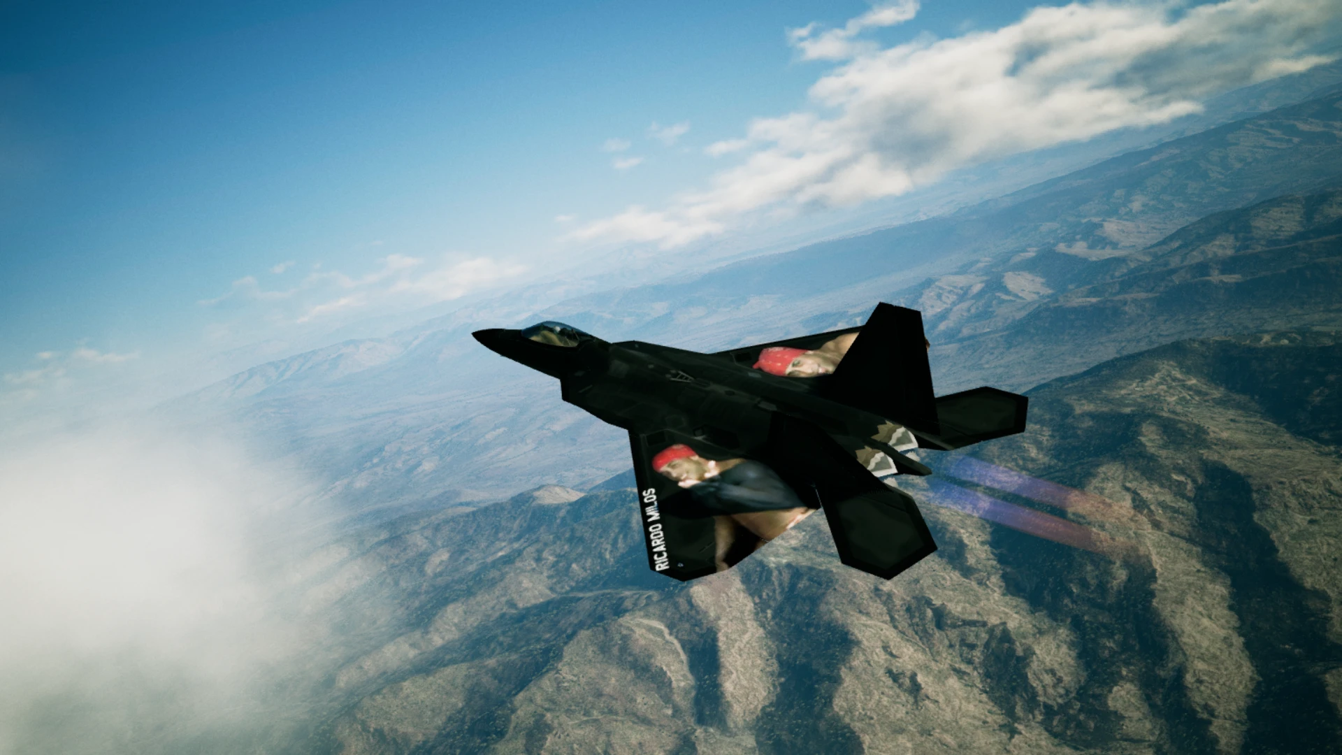 F-22 Ricardo Mod - Ace Combat 7: Skies Unknown Mods