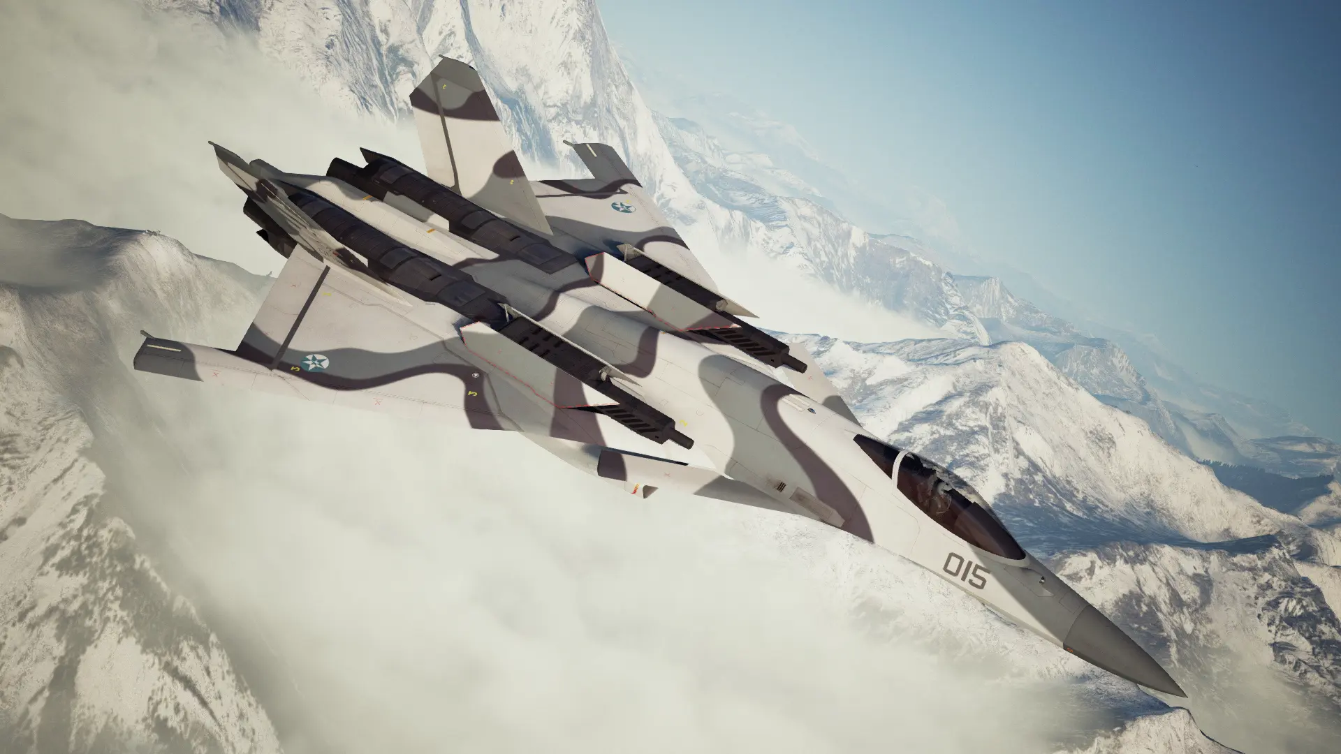 CFA-44 Nosferatu - Arctic Camouflage at Ace Combat 7: Skies Unknown ...