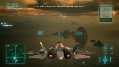 Mod Showcase: Gawr Gura (Akula) - hololive x Ace Combat 7 