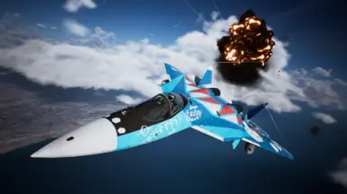 Mod Showcase: Gawr Gura (Akula) - hololive x Ace Combat 7 