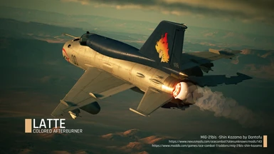 Ace Combat 7 Afterburner Shader Mod