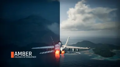 Ace Combat 7 Afterburner Shader Mod