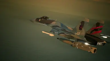 Su-33 with modified LASM using Kh-41/P-270 Moskit missile model