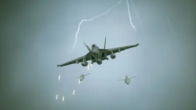 Raining down high with SOD from F/A-18E