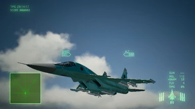 6AAM for Su-34 Fullback