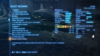 New Nicknames and Quick Chats for Multiplayer
