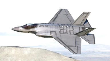 F-35C VX-49 Silver Bullets at Ace Combat 7: Skies Unknown Nexus