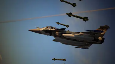 Rafale M launching AASM/Hammer