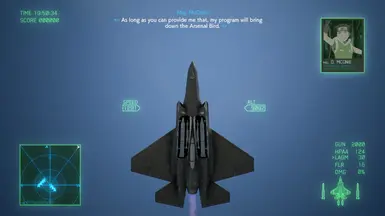 AGM-88E inside the weapons bay of the F-35C