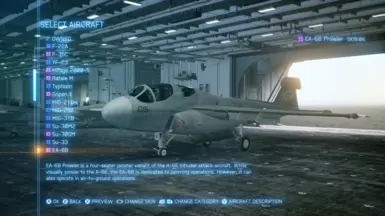 In hangar