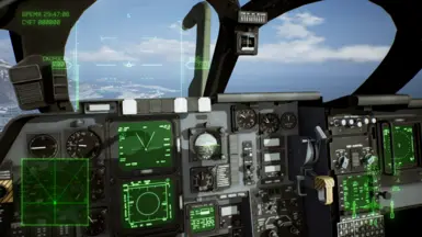 Cockpit view