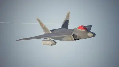 FB-22 Strike Raptor With Pods At Ace Combat 7: Skies Unknown Nexus ...