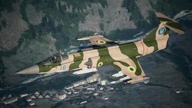 F-104 Ukraine markings