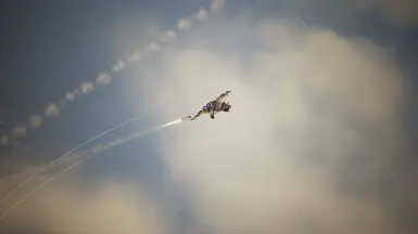 S-300 missile chasing the Rafale