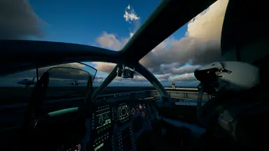 Bit more detailed cockpit and co-pilot
