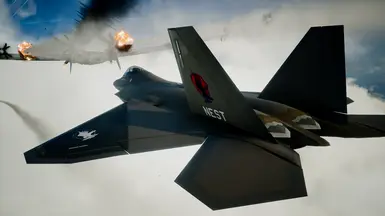 F-22 Ricardo Mod - Ace Combat 7: Skies Unknown Mods