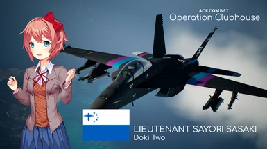 Operation Clubhouse (DDLC x Ace Combat 7) - Doki Two (FA-18F)