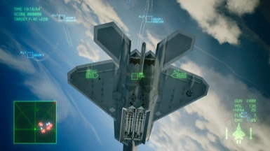HPAA on F-22A with Ammo Part
