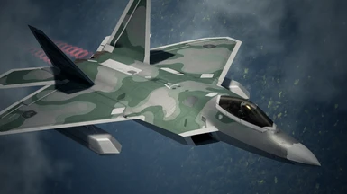 F-22A Raptor - Forest Camouflage