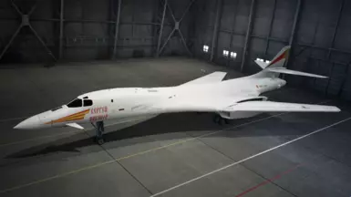 Slot 9 - White Swan - Yuktobania (pseudo Tu-160 livery with Yuktobian Air Force decals and named as Sergey Nikanor)